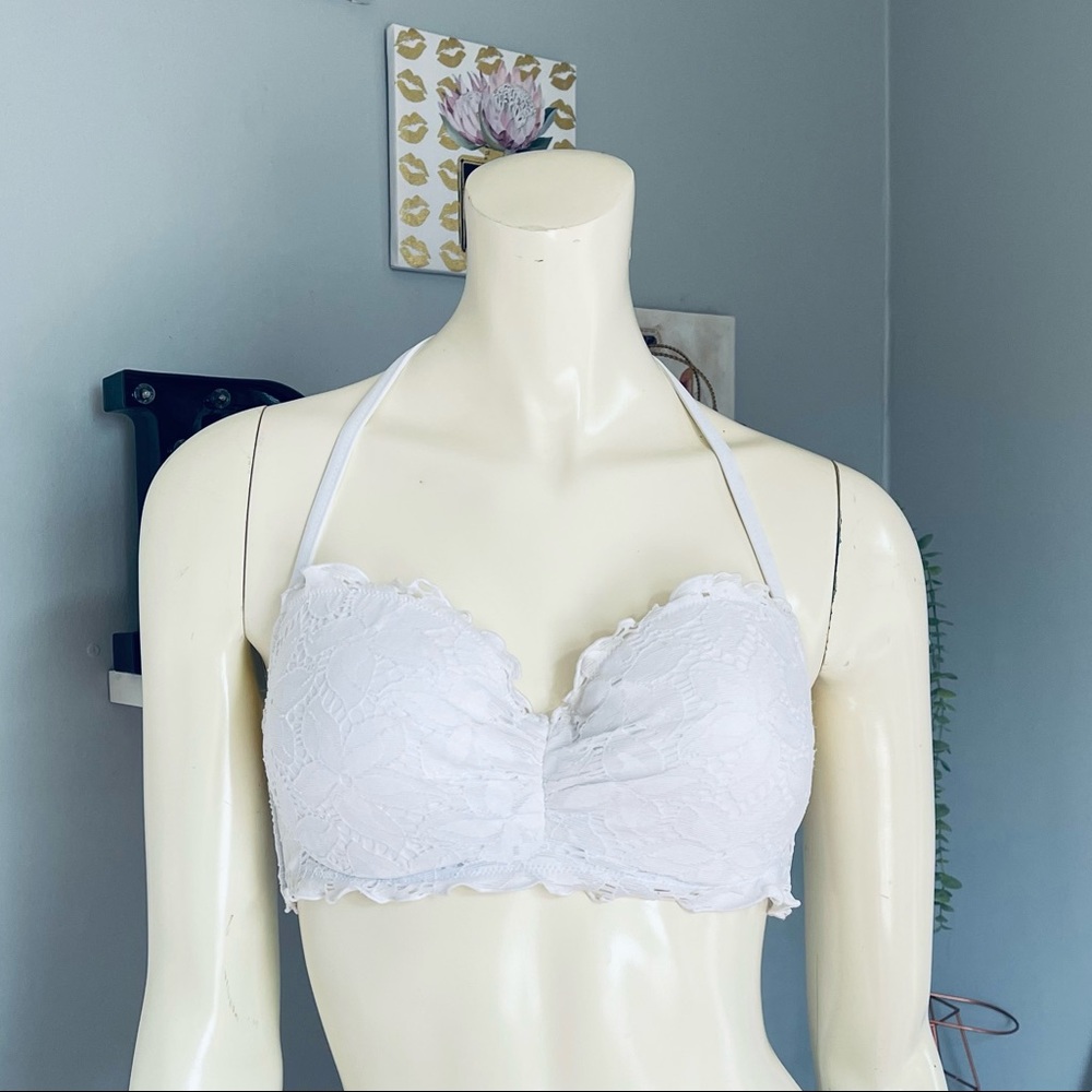 Victoria’s Secret beautiful white top/bra size 36c